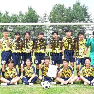 釧鳥取、全国切符　中体連サッカー釧路地区【釧路市】(2023-07-11)