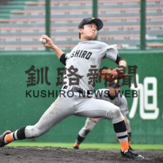 釧工、釧江南破り初戦突破　高校野球北大会【旭川】_1(2023-07-16)