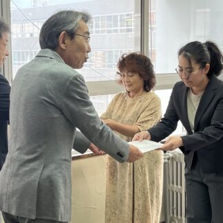 市などにアイヌ施策に関する要望書を提出　阿寒、釧路協会【釧路市】(2023-08-01)