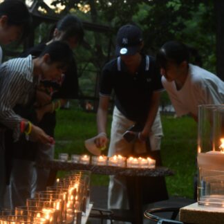 ろうそくともし地球思う　市動物園でガイアナイト【釧路市】(2023-07-30)