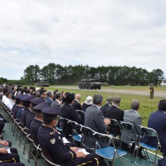 陸自釧路駐屯地で記念行事　４年ぶり一般公開【釧路町】(2023-07-03)