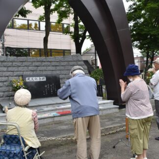 釧路空襲慰霊の集い「大きな犠牲忘れない」【釧路市】(2023-07-15)