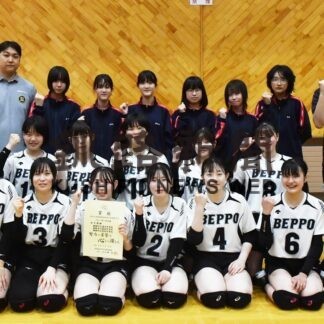 遠矢・春採・別保が連覇　中体連バレー釧路地区【釧路市】(2023-07-03)