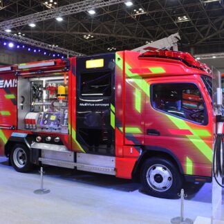 東京国際消防防災展から③　ＥＶ消防車、無限の可能性【釧路市】(2023-07-06)