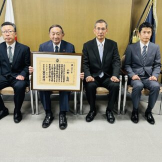 小野さんが長官表彰　警察協力章伝達式【釧路市】(2023-07-29)
