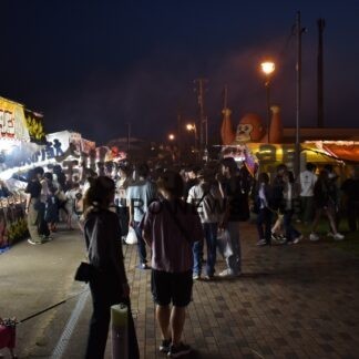 厳島神社例大祭スタート　露店など市民にぎわう【釧路市】(2023-07-08)