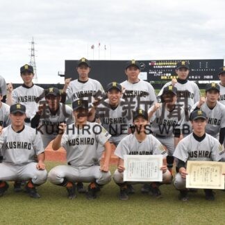 高校野球北大会あす開幕　釧路３校、甲子園目指す【釧路市】(2023-07-12)