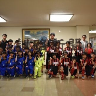 サッカー北大会健闘誓う　出場２チーム市長表敬【釧路市】(2023-07-13)