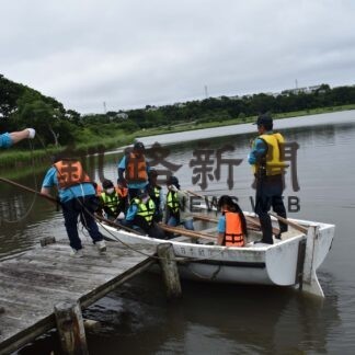 春採湖でボート実技訓練　釧路海洋少年団【釧路市】(2023-07-20)