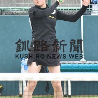 ソフトテニス高校釧根支部新人戦　男子・矢吹、女子・武蔵Ｖ【釧路市】_1(2023-08-22)