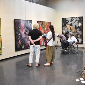 彫刻や油彩など会員らの力作並ぶ　全道展道東地区展釧路展【釧路市】(2023-08-03)