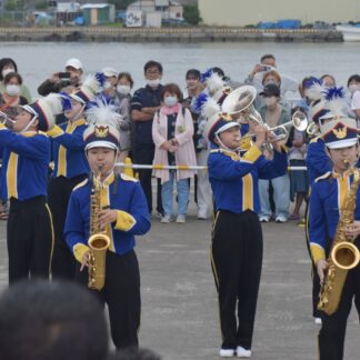 くしろ港まつり　音楽パレード最終日盛り上げ【釧路市】(2023-08-07)