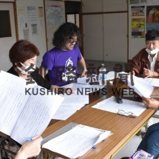 本番へ向け練習に熱　２０日、親と子の終戦記念朗読【釧路市】(2023-08-11)