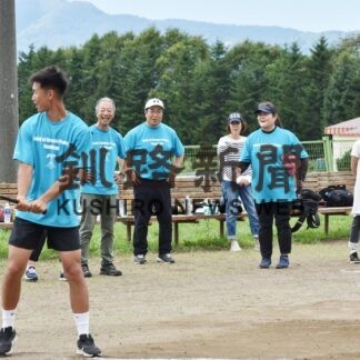 ソフトボール元日本代表と交流　フィールド・オブ・ドリームスプロジェクト【弟子屈】(2023-08-27)