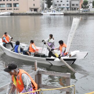 くしろ港まつり　ゆめこい渡し爽快【釧路市】(2023-08-07)