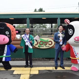 鈴木知事が釧路管内視察、ＰＳＡのツアーコース体験_1(2023-08-10)