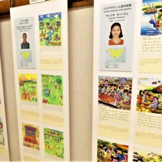 アジアの子供らの生活や文化理解　絵日記展【札幌】(2023-08-03)