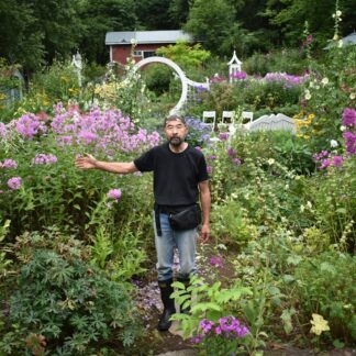 ガーデンで自然を感じて　家具工房北欧舎【標茶】(2023-08-10)