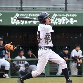 釧景雲・釧美原など４強　釧新旗中学野球新人大会_3(2023-08-27)