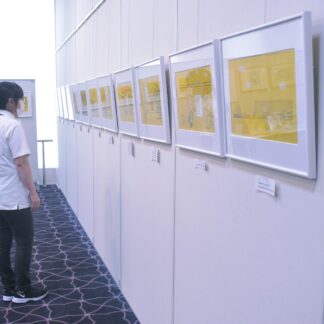 木島さんの貴重な絵本原画１３点見て　きょうワークショップ【釧路市】(2023-08-05)