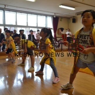 よさこいで感謝伝える　鳥取保育園児が踊り【釧路市】(2023-09-01)