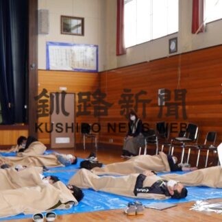 第３部　ＮＰＯ・地域団体編⑦　創陽クラブ　防災、減災対策学ぶ　　根室西ロータリークラブ　避難所運営で備え【根室】(2023-08-23)