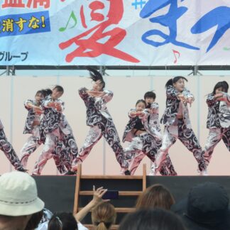 ダンスを披露　くしろ益浦夏まつり【釧路市】(2023-08-02)