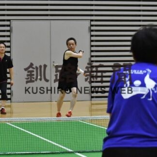 札幌、釧路合同チームＶ　バウンドテニス全道大会【釧路市】(2023-08-29)