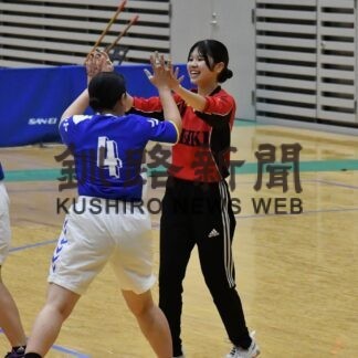 ハンドボール釧江南 高校男子制す　女子は釧明輝・釧東【釧路市】_1(2023-09-20)