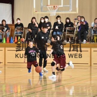 折茂さんが競技の基礎指導　スポーツ教室と講習会【釧路町】(2023-09-24)