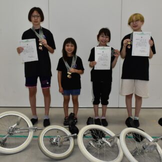 あっぱれ！井出さん姉妹　一輪車全道、複数優勝や上位入賞【厚岸】(2023-09-05)
