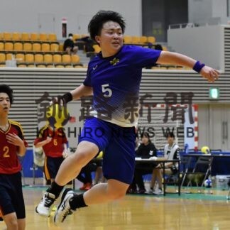 ハンドボール釧江南 高校男子制す　女子は釧明輝・釧東【釧路市】(2023-09-20)