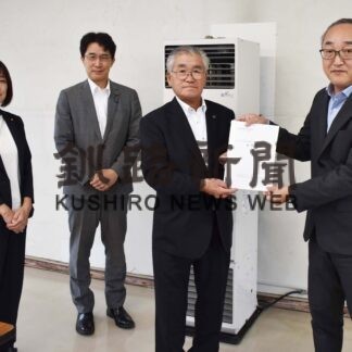 森林環境譲与税の配分見直し要望　釧路地方林活議連【釧路市】(2023-09-02)