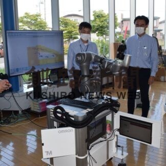 事業へのロボット導入学ぶ　初セミナー、釧路で講演、展示【釧路市】(2023-09-30)