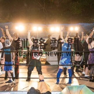 三吉神社例大祭にぎわう　新根室プロレスがパフォーマンス披露【根室】(2023-09-13)