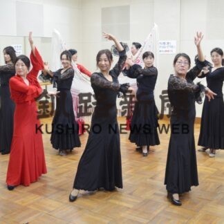 フラメンコ　ロッサス、３日２５周年発表会【釧路市】(2023-10-29)