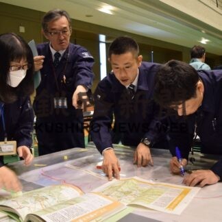 噴火災害の対応能力向上　雌阿寒岳総合防災訓練【釧路市】_1(2023-10-25)