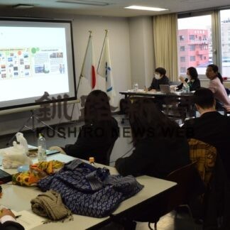 学んだ経営、戦略 活用計画を発表　ＪＩＣＡ研修最終日【釧路市】(2023-10-21)