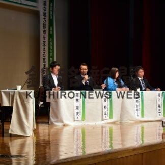 高速道路の重要性理解　厚岸でシンポジウム【厚岸】(2023-10-13)