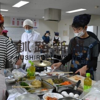 おいしいビビンバ こつ伝授　釧路日韓友好親善協議会料理教室【釧路市】(2023-10-29)