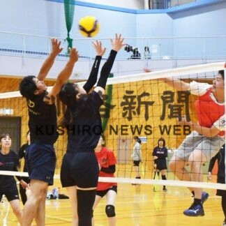 ラヴィサン栄冠つかむ　バレーボール・スポーツ協会杯【釧路町】(2023-10-17)