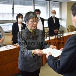 福祉灯油再開、釧路市に要望　２団体【釧路市】(2023-11-15)