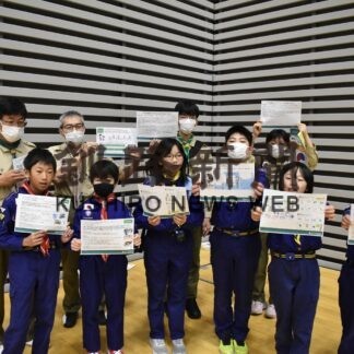 ２６日釧路で防災キャラバン　園児ら運営お手伝い【釧路市】(2023-11-21)