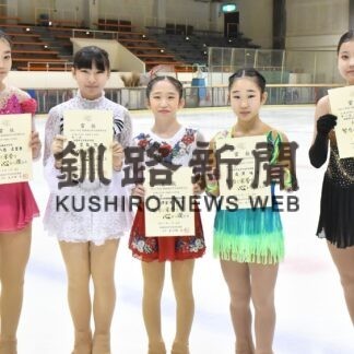小野寺（釧阿寒２年）優勝　中体連フィギュア【釧路市】_1(2023-11-20)