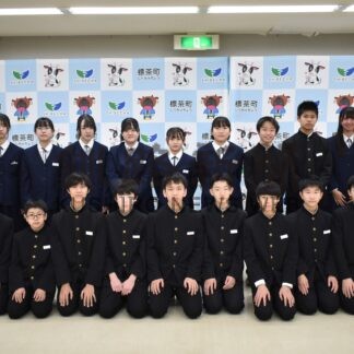 中学生が全道へ健闘誓う【標茶、弟子屈】(2023-12-23)