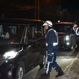 年末の事故防止へ一斉検問【釧路市】(2023-12-29)