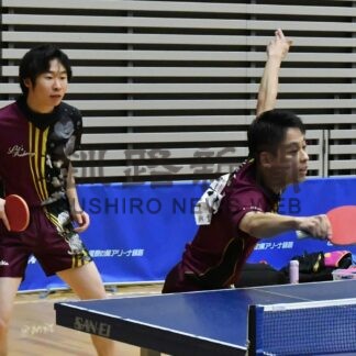 第１部は釧路市役所Ａ優勝　卓球くしろリーグ【釧路市】(2023-12-05)