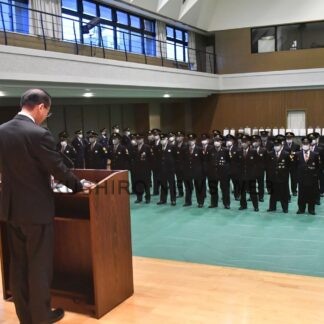 火災のない年末年始を　釧路消防本部が初の激励会【釧路市】(2023-12-20)