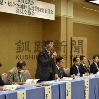 釧路地域で意見交換 公共交通の課題聞く　道議会特別委【釧路市】(2023-12-22)
