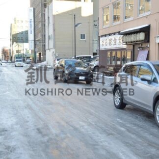 元日は路面凍結注意　３１日釧根で雪の予報【釧路市】(2023-12-30)